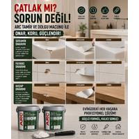 Tamir Dolgu Macunu Her Türlü Yüzeyde Ahşap Beton Fayans Seramik 1LT