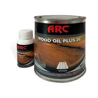ARC Wood Oil 2C- Ahşap Mobilya ve Parke İçin Çift Komponent Yağ 0,9 LT Kit